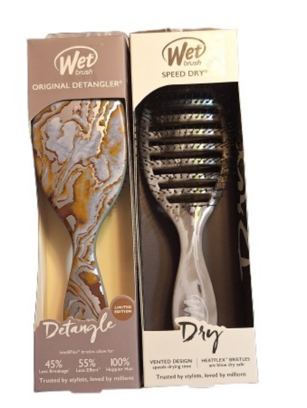 NWT Wet Brushes (Brown/Gray)